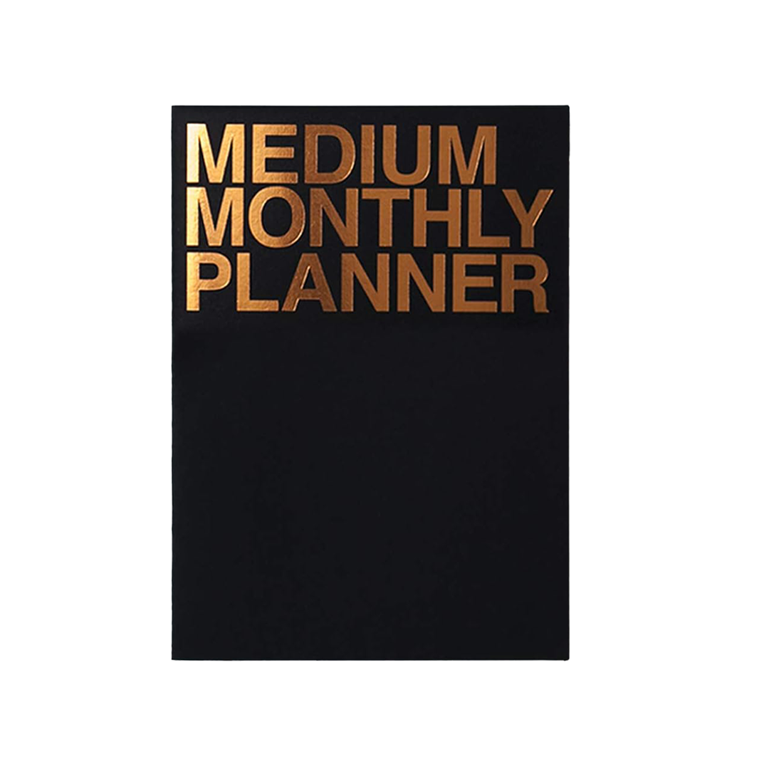 A5 Undated Monthly Planner